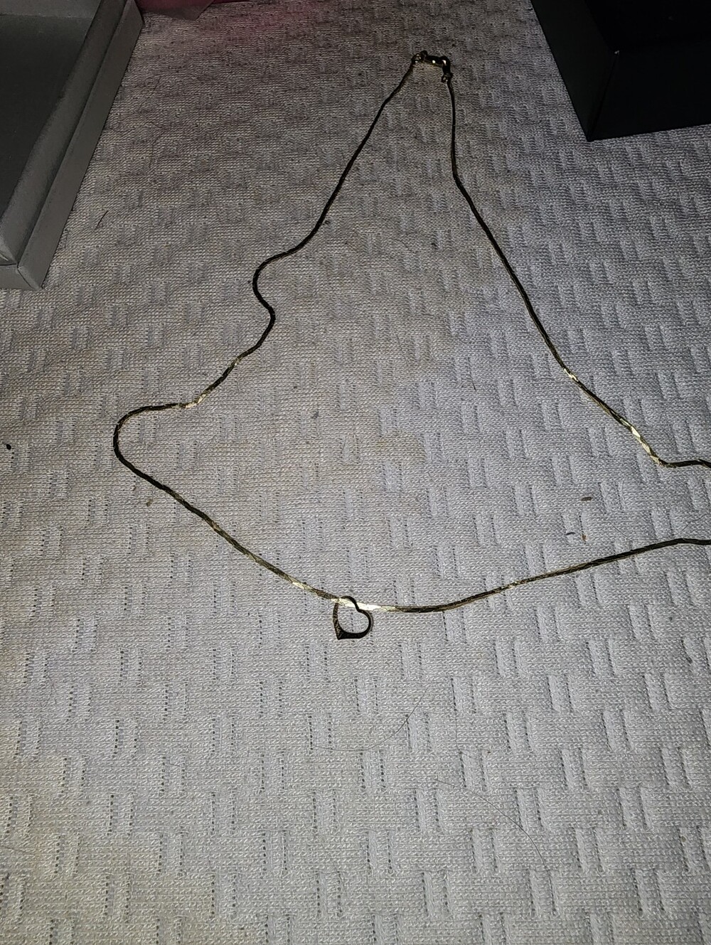 Delicate Gold Heart Pendant Necklace for Women